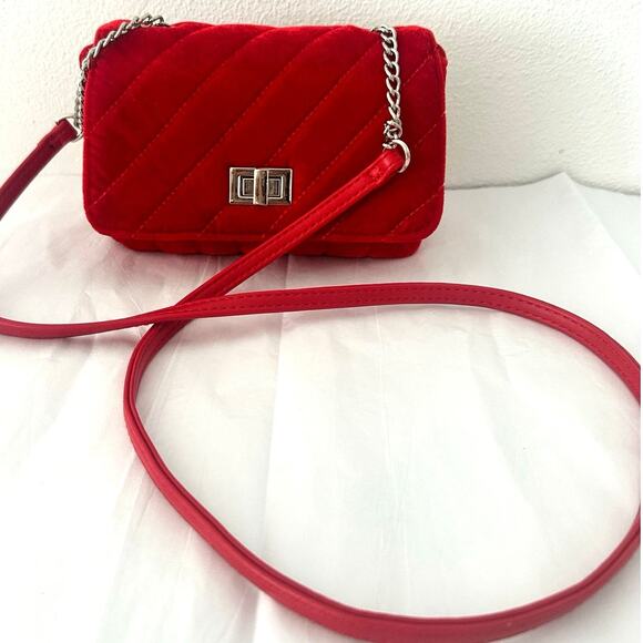 Red target purse Christmas holiday bag - Picture 1 of 5